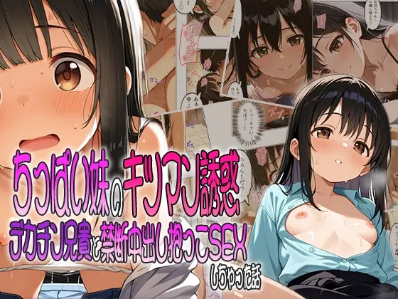 ちっぱい妹のキツマン誘惑～デカチン兄貴と禁断中出し抱っこSEXしちゃった話(ましゅまろ工房) | RJ01409066