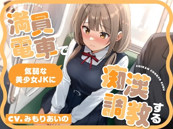 【全編潮吹き】満員電車で気弱な美少女JKに痴○調教する(あくあぽけっと) | RJ01613643